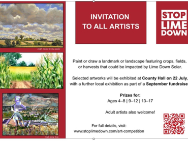 Stop Lime Down - Invitation to Artists